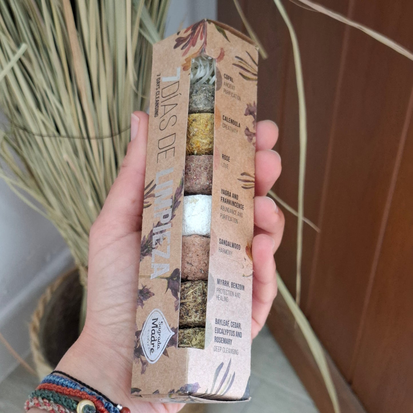 Pastilla defumación activada 7 Días de Limpieza.