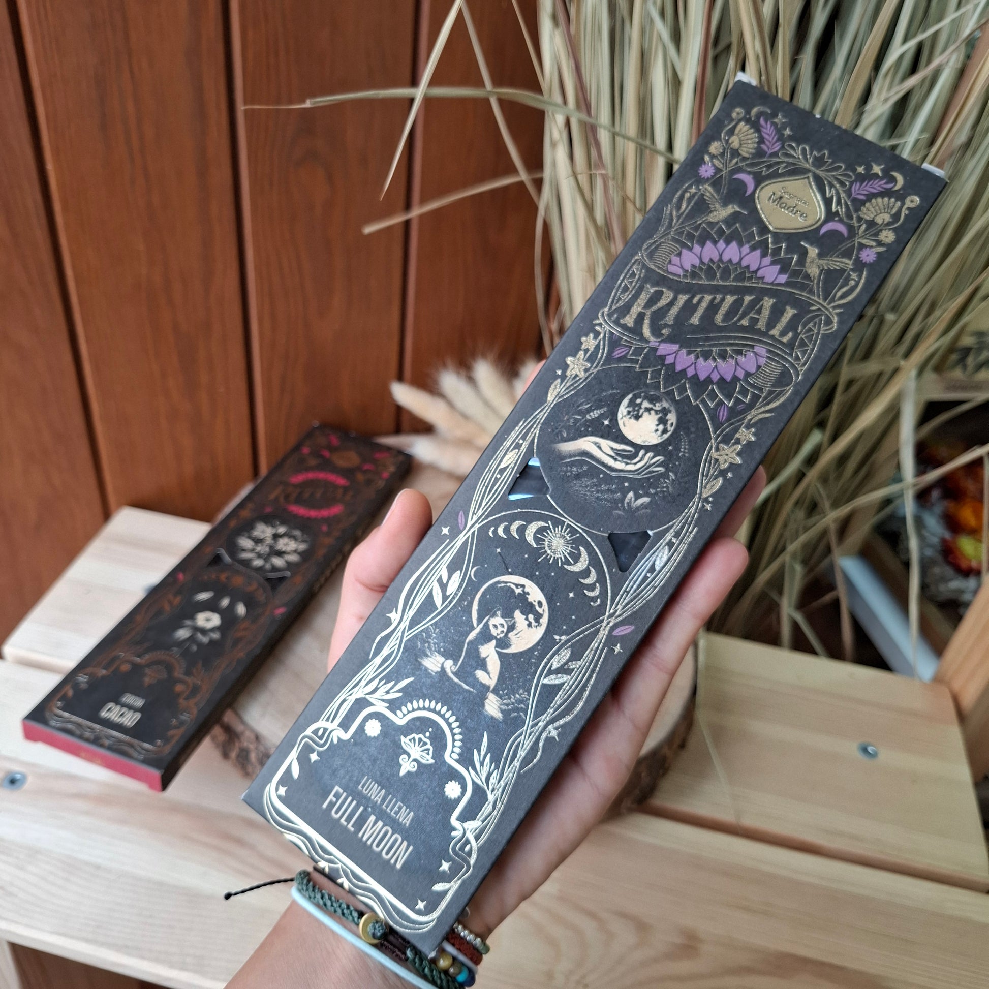 incienso ritual luna llena