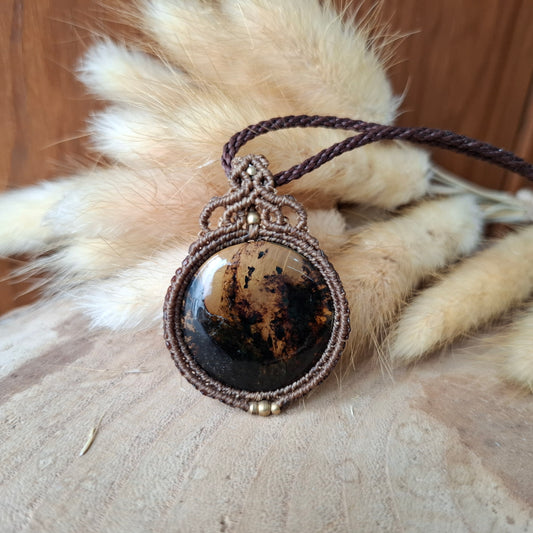 Colgante de Ámbar de México.