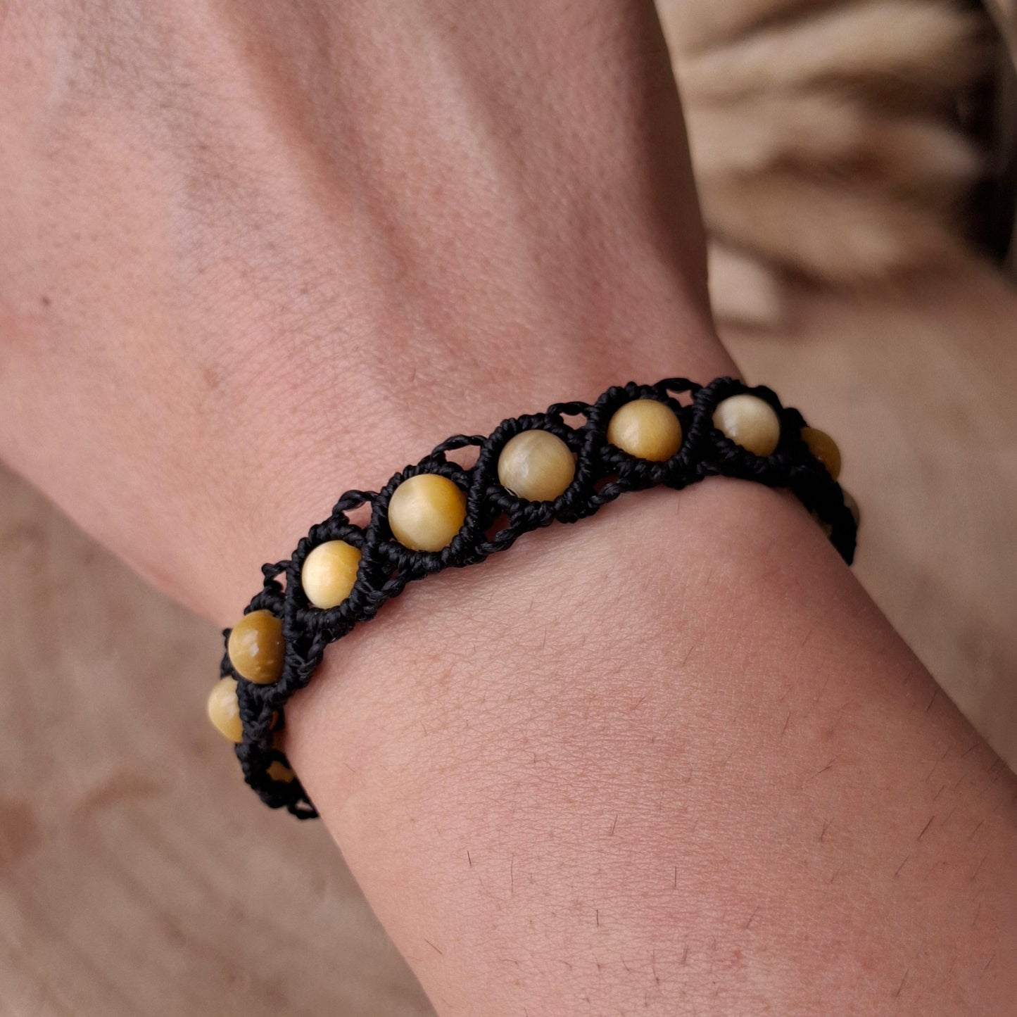 Pulseras CLAVEL. Minerales de 6mm