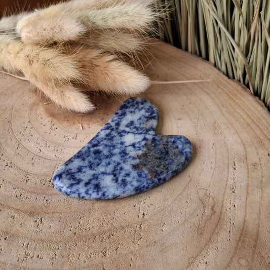 Gua Sha. Masajeador facial. Sodalita