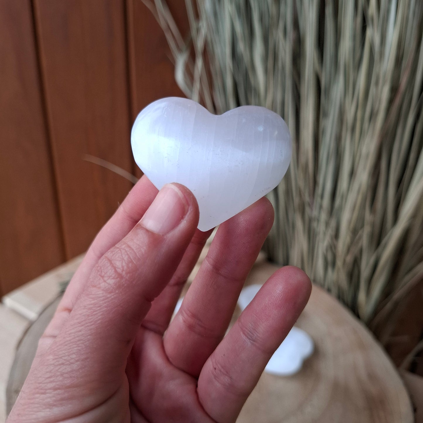 Corazón de selenita