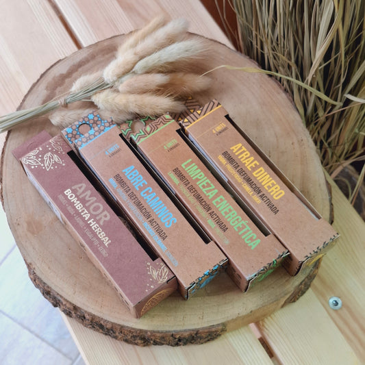 Bombitas de defumación activada. Caja de 4 unidades. Sagrada Madre