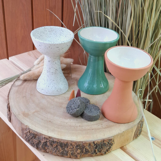 Copalera de cerámica