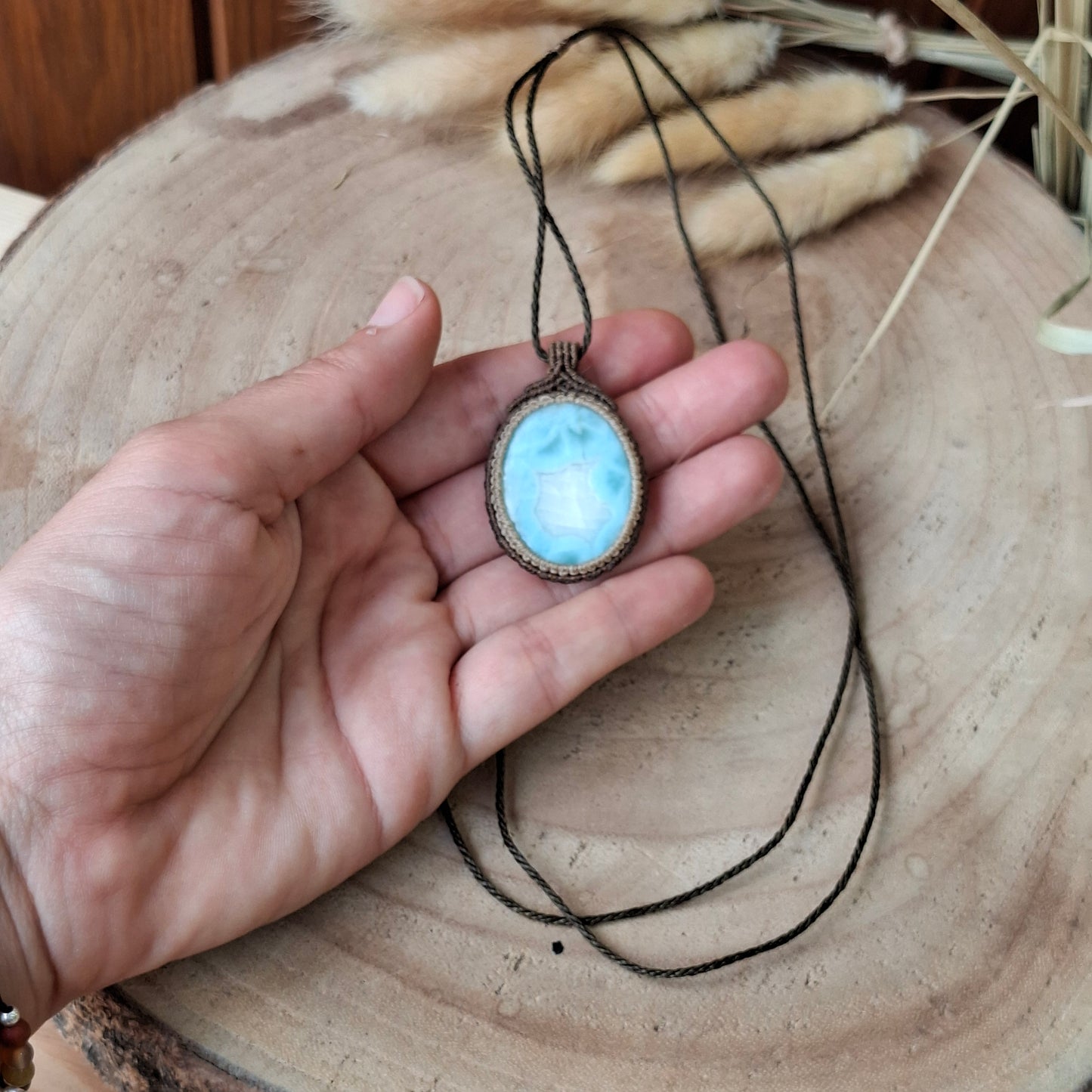 Colgante de Larimar