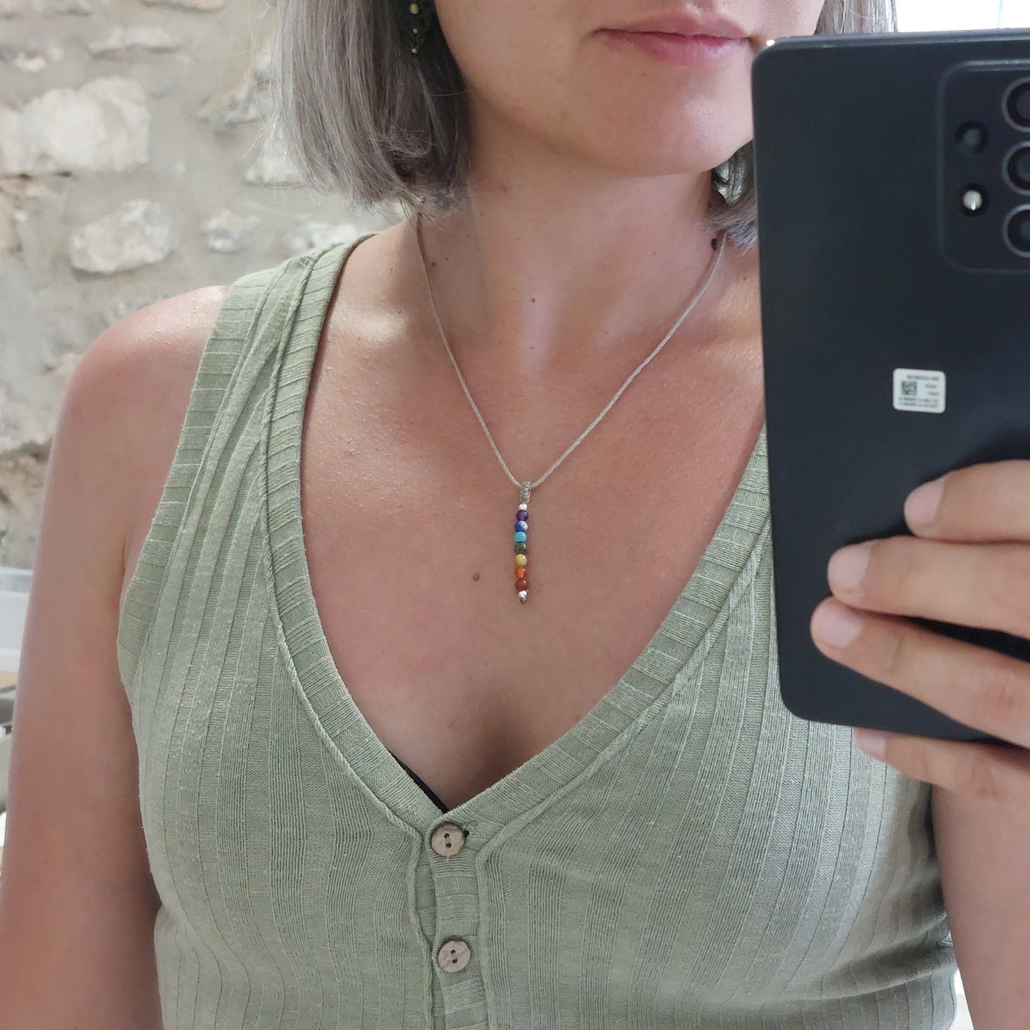 Colgante de los chakras.