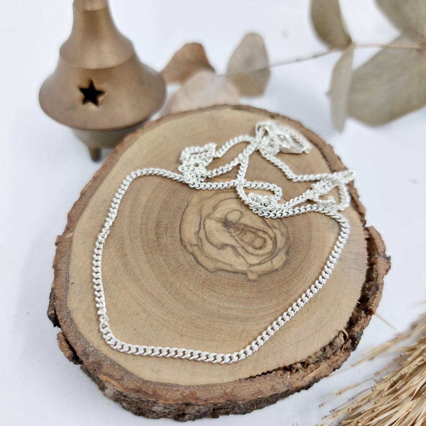 Colgante de labradorita engarzada con plata 925