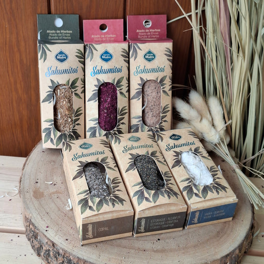 Sahumitos de hierbas. Varios a elegir