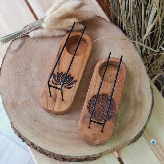 Quemador para atados y palo santo