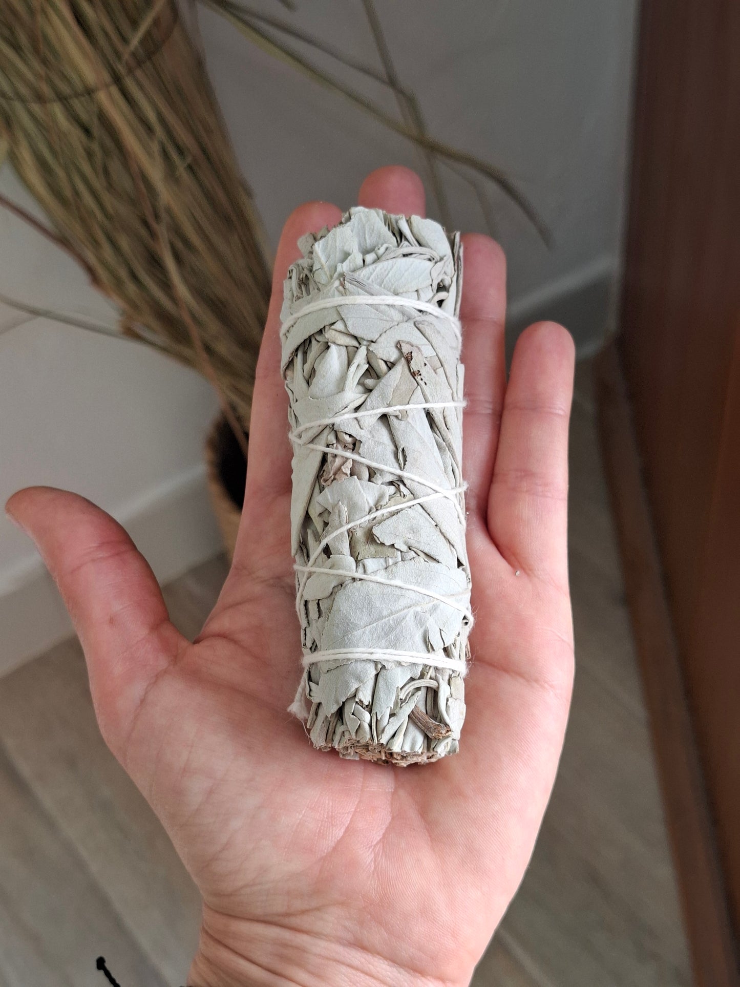 Atados de salvia blanca de California