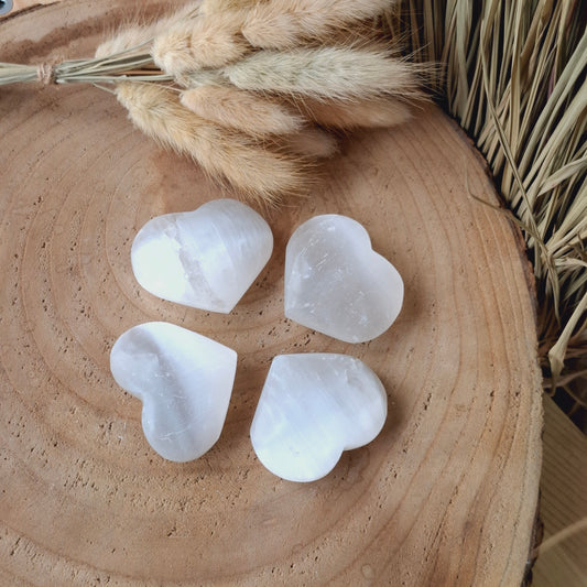 Corazón de selenita