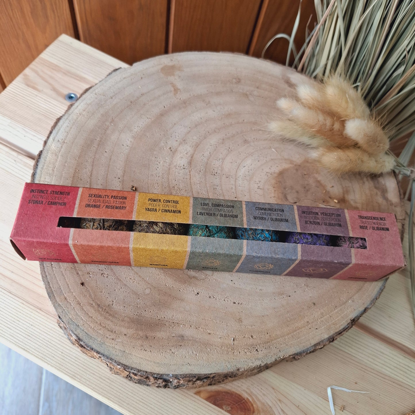 Bombita defumación activada 7 Chakras Sagrada Madre.