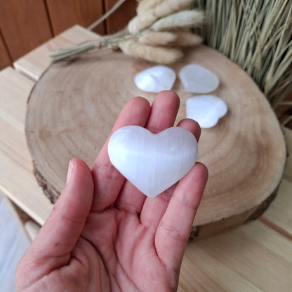 Corazón de selenita