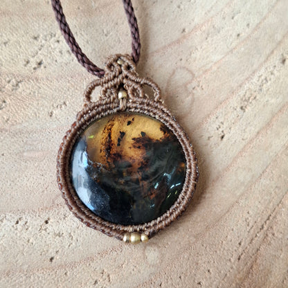 Colgante de Ámbar de México.