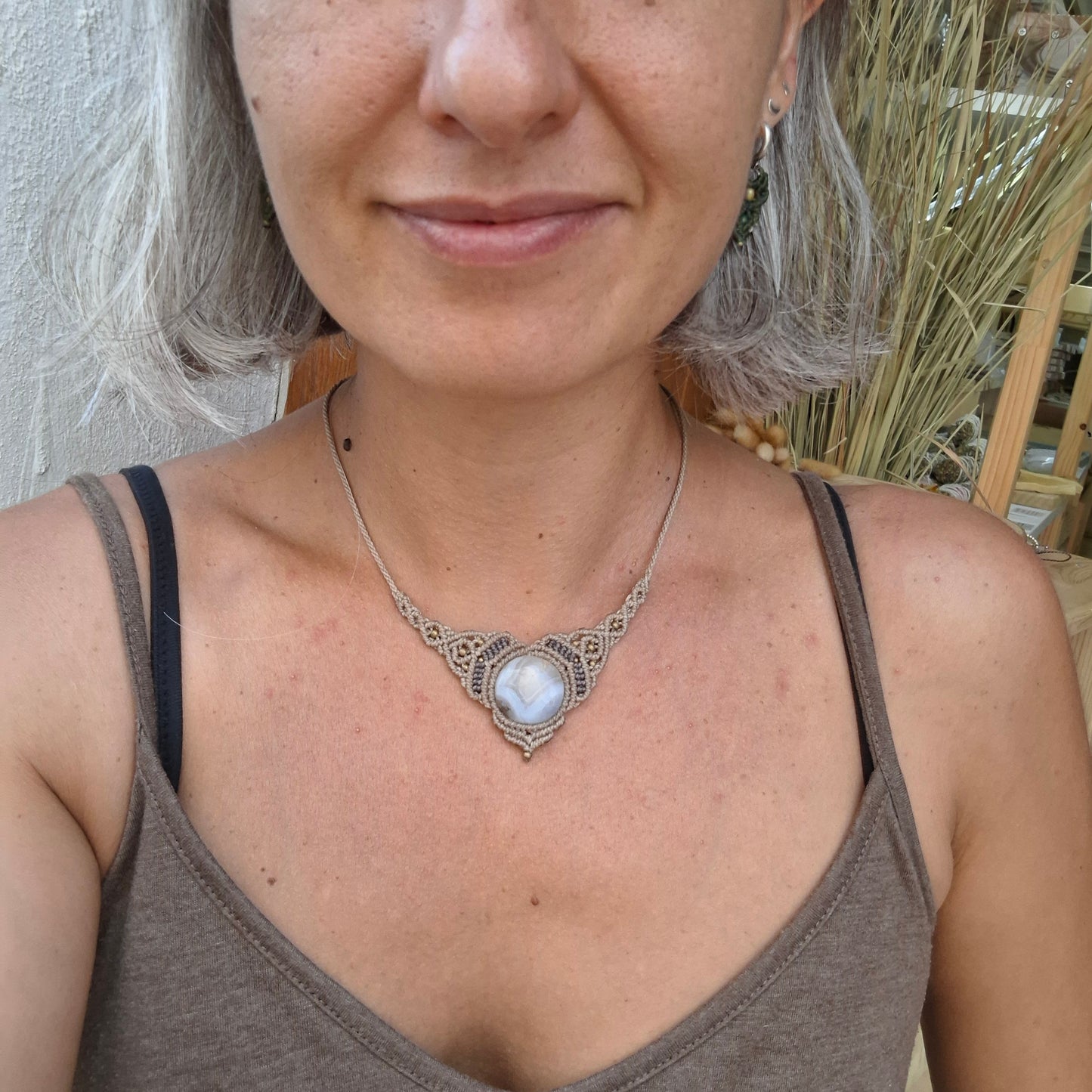 Collar de Calcedonia