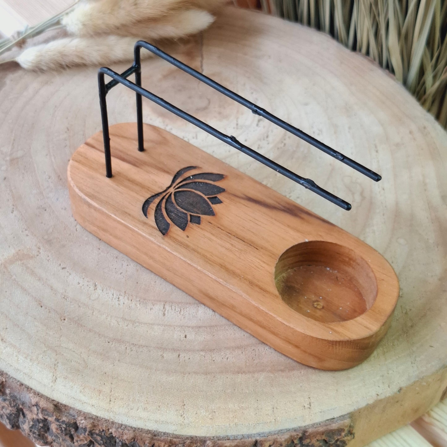 Quemador para atados y palo santo