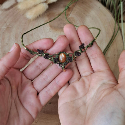 Collar con Piedra sol