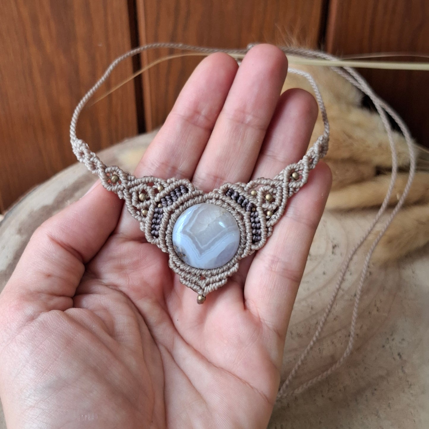 Collar de Calcedonia