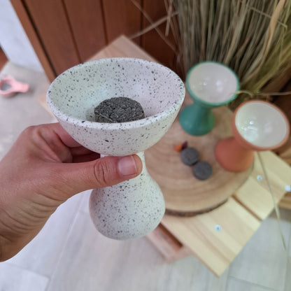 Copalera de cerámica