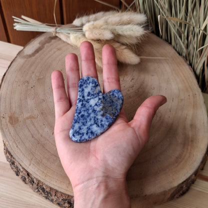 Gua Sha. Masajeador facial. Sodalita