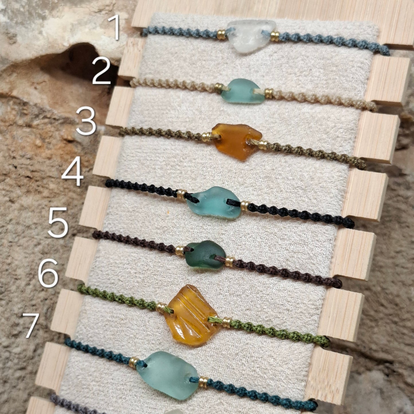 Pulseras cristales d'IRTA