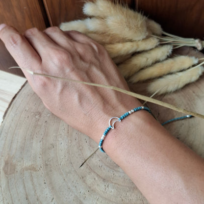 Pulseras LUNA plata