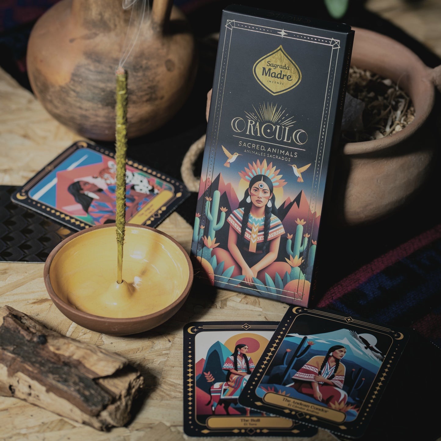 Incienso Sagrada Madre. Línea Oráculo, Animales Sagrados