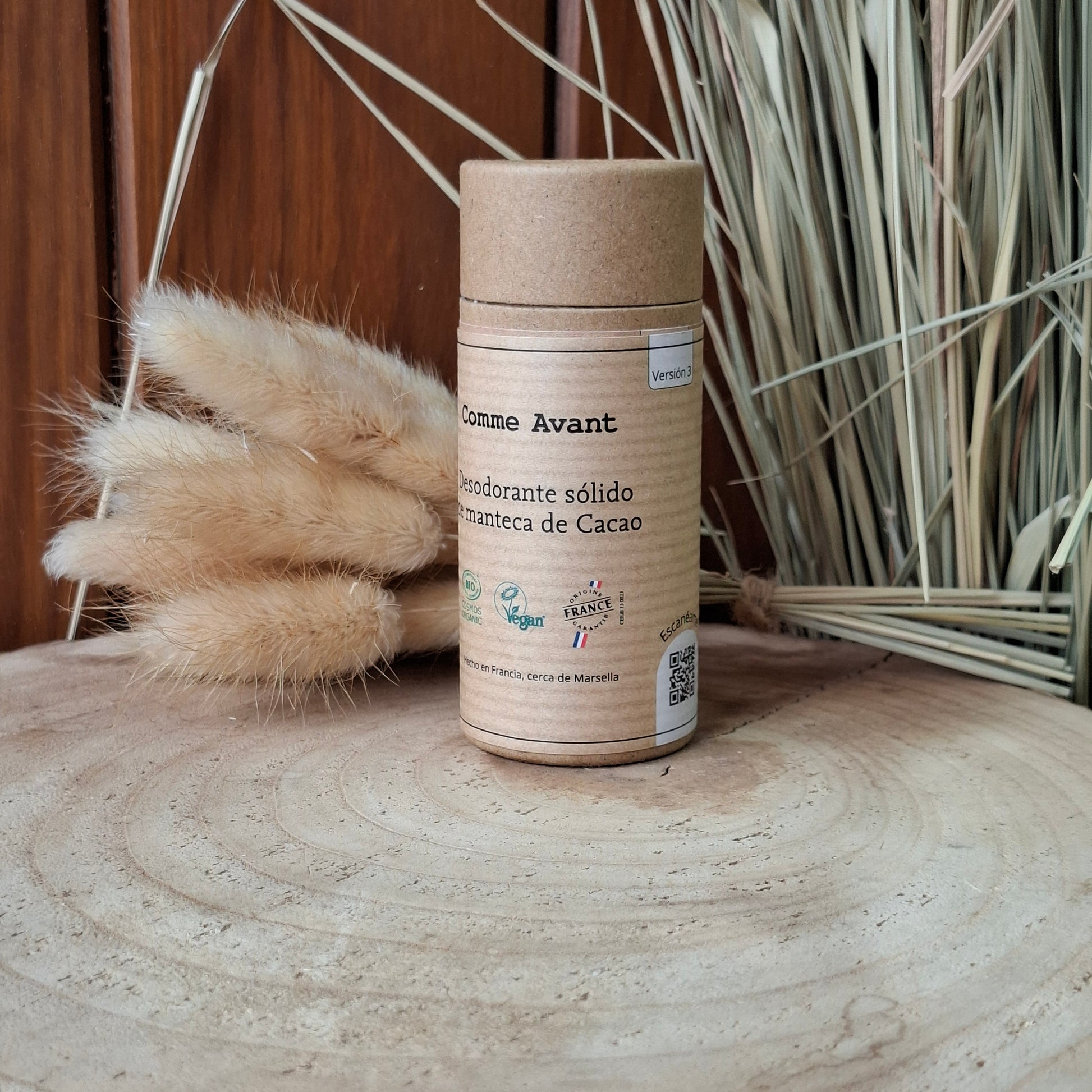 Desodorante sin perfume natural