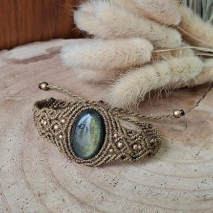 Pulsera de labradorita.