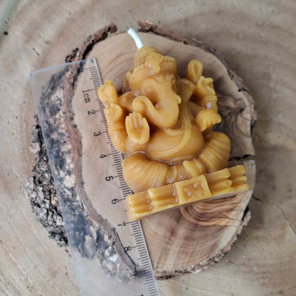 Vela de miel Ganesha