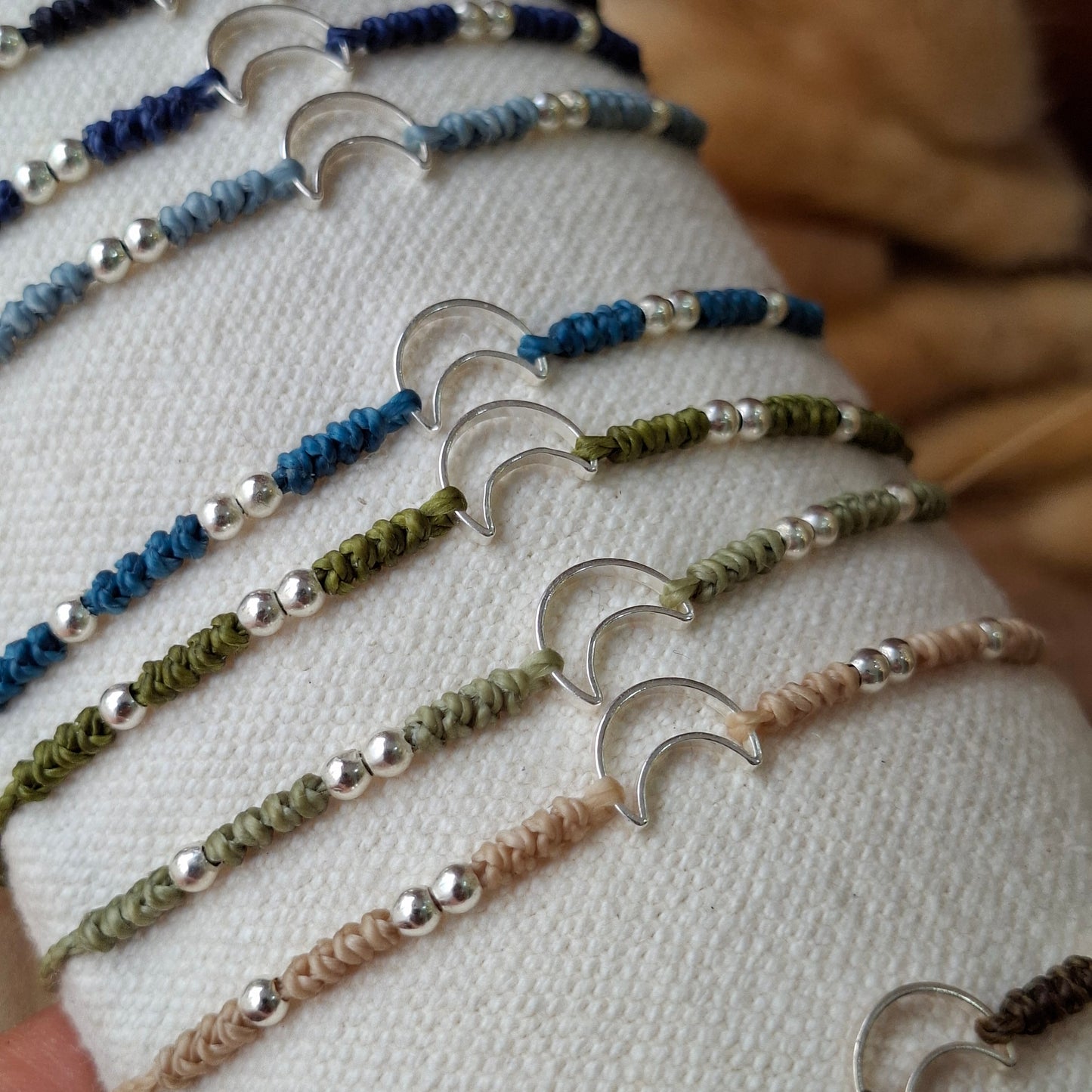 Pulseras LUNA plata