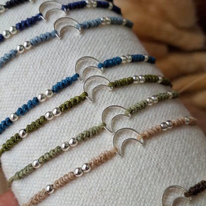 Pulseras LUNA plata