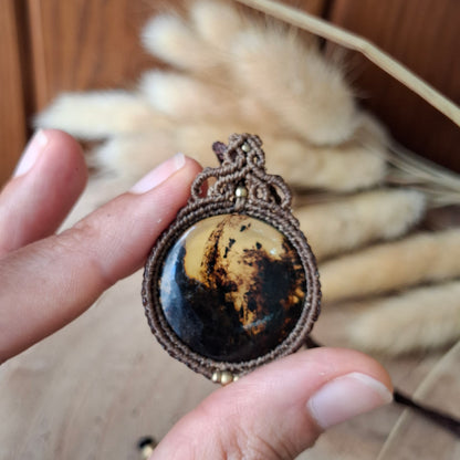 Colgante de Ámbar de México.