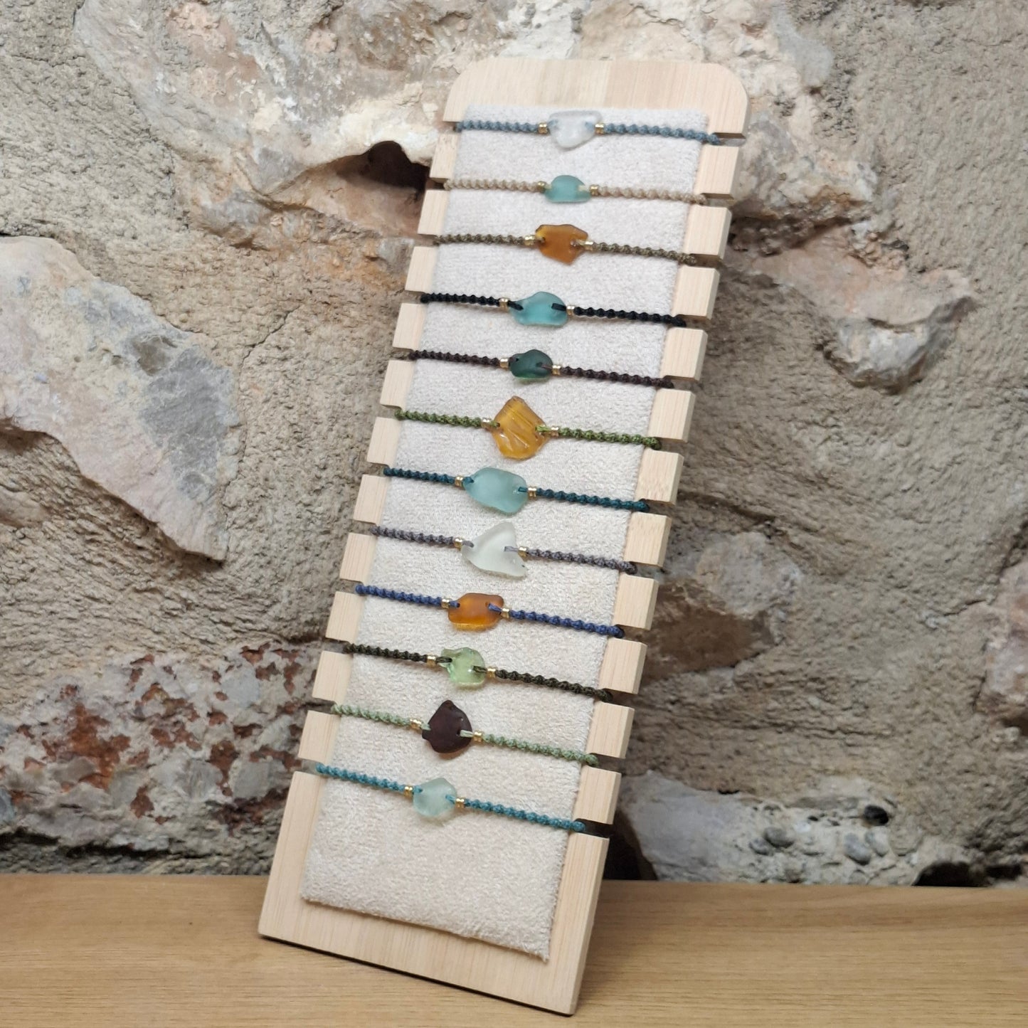 Pulseras cristales d'IRTA