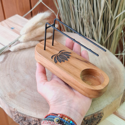 Quemador para atados y palo santo