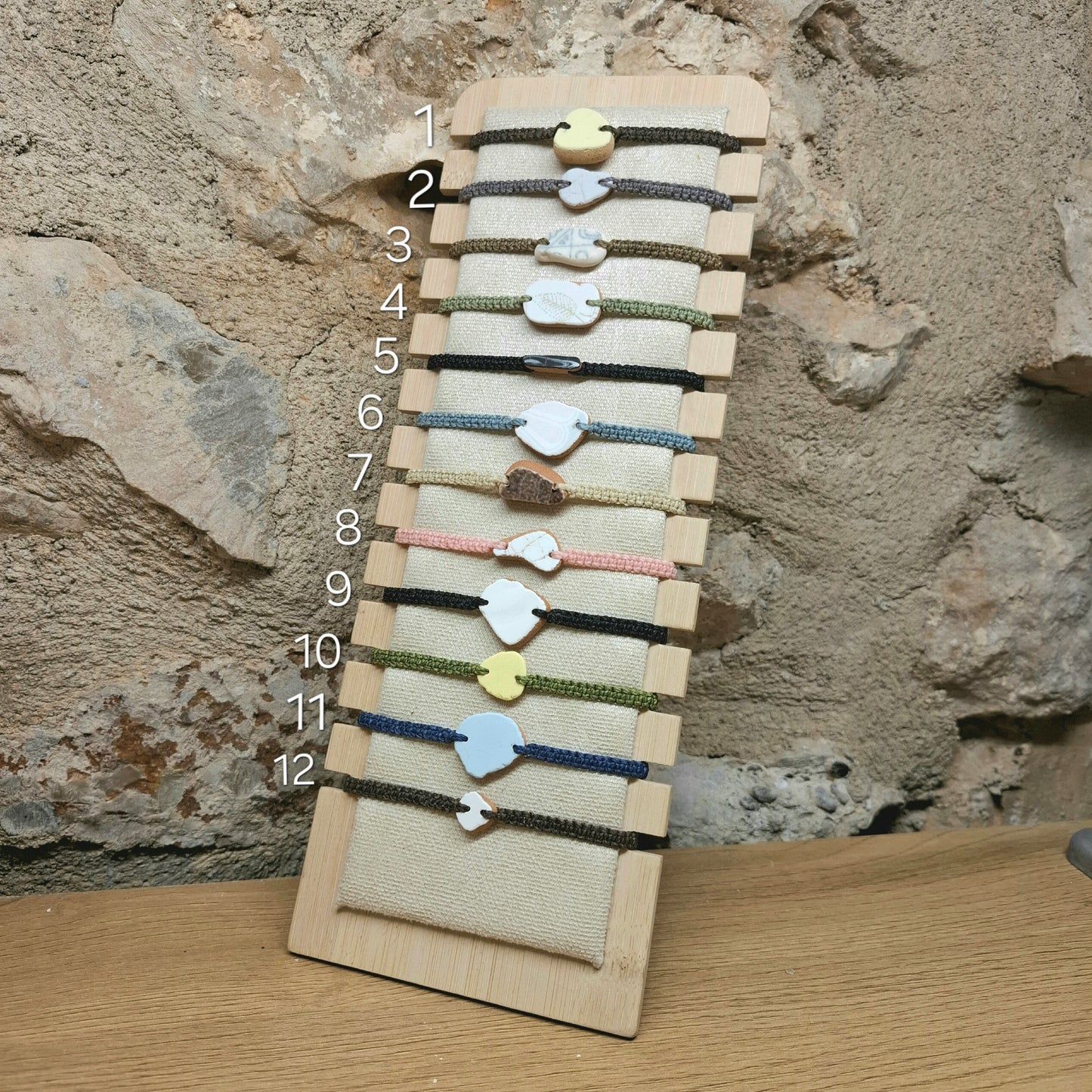 Pulseras cerámica d'IRTA