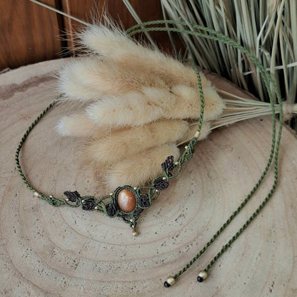 Collar con Piedra sol